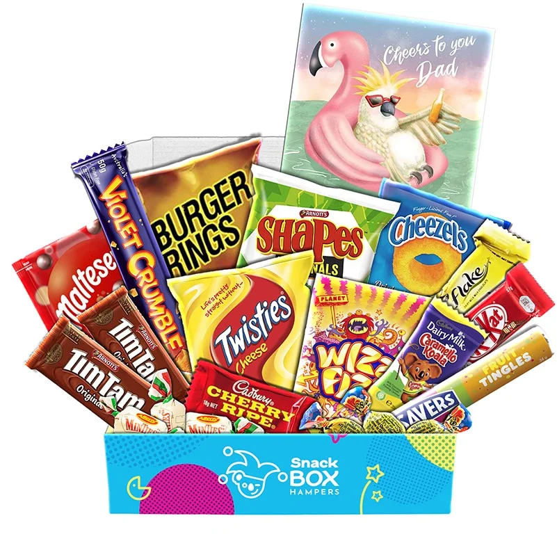 Father's Day Thrill Mix Snack Box Gift Hamper – Fun Size