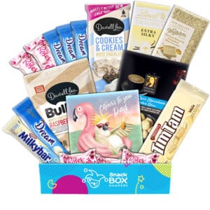 Father's Day White Chocolate Gift Box Hamper – Medium