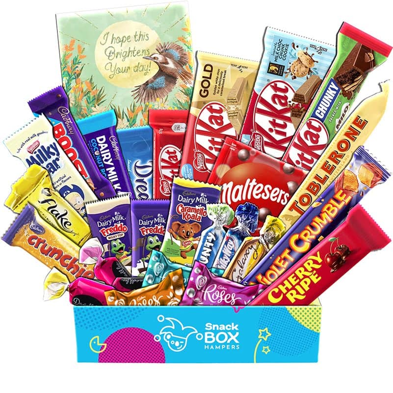 Get Well Soon Chockablock Chocolate Box Gift Hamper – Medium