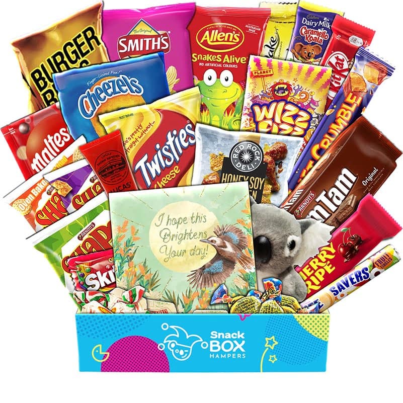 Get Well Soon Elite Treat Mix Snack Box Gift Hamper for Her – Large