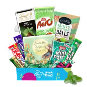 Get Well Soon Mint Chocolate Gift Box Hamper – Medium