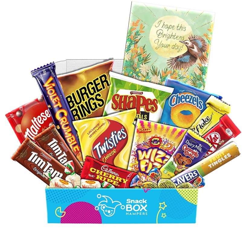 Get Well Soon Thrill Mix Snack Box Gift Hamper – Fun Size - Snack Box ...