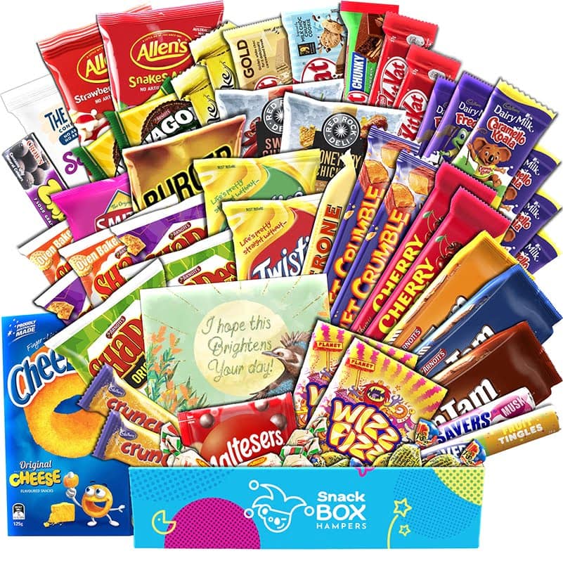 Get Well Soon Thrill Mix Snack Box Gift Hamper - Extra Large