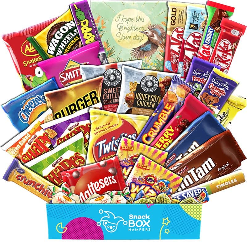 Get Well Soon Thrill Mix Snack Box Gift Hamper – Large