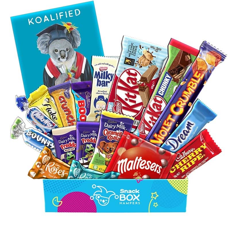 Graduation Chockablock Chocolate Box Gift Hamper – Fun Size