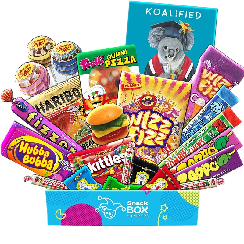 Graduation Kaleidoscope Lolly Box Gift Hamper – Fun Size - Snack Box ...