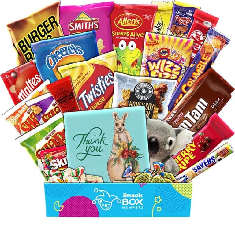 Thank You Elite Treat Mix Snack Box Gift Hamper for Her – Large - Snack ...
