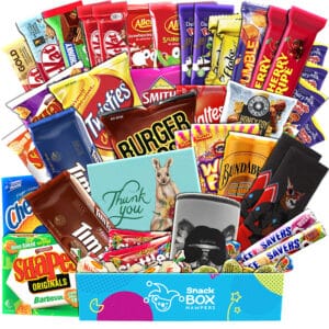 Thank You Elite Treat Mix Snack Box Gift Hamper for Him – Extra Large