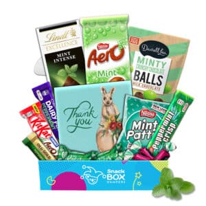 Thank You Mint Chocolate Gift Box Hamper – Medium