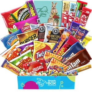 Thank You Thrill Mix Snack Box Gift Hamper – Large