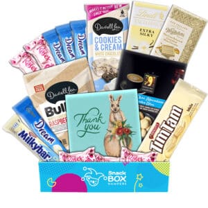 Thank You White Chocolate Gift Box Hamper – Medium