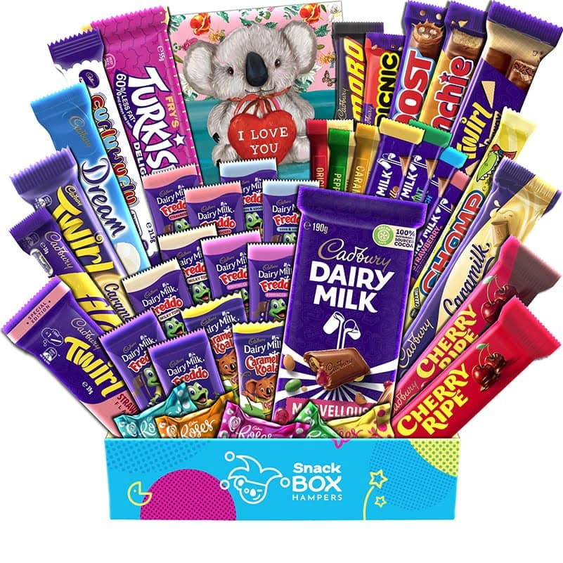 Valentine's Day Cadbury Faves Chocolate Box Gift Hamper – Large