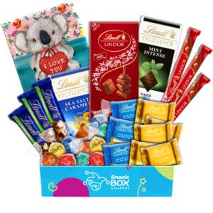 Valentine's Day Lindt Chocolate Gift Box Hamper – Medium