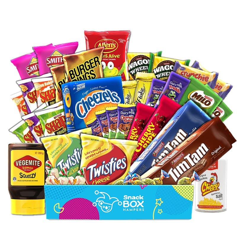 usa australian snack food box gift hampers