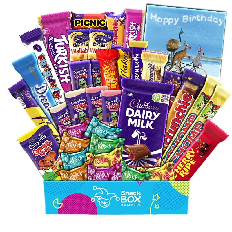 Birthday Cadbury Faves Chocolate Box Gift Hamper – Large