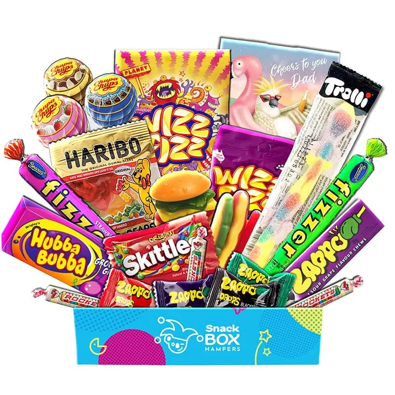 Father's Day Kaleidoscope Lolly Box Gift Hamper - Fun Size