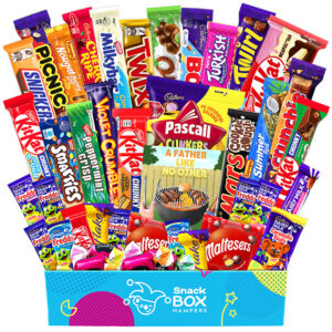 fathers day chockablock chocolate box gift hamper large