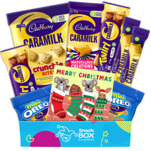 christmas caramilk gift box hamper