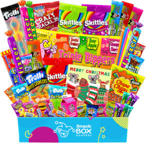 christmas gluten free lolly gift box hamper small
