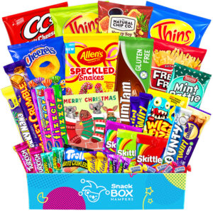 christmas gluten free snack gift box hamper large