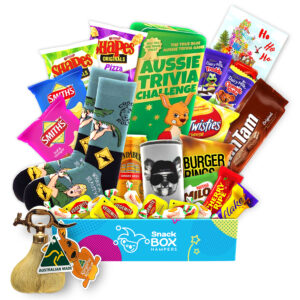 Christmas Snack Swag Aussie Faves Care Package Snack Box – Large