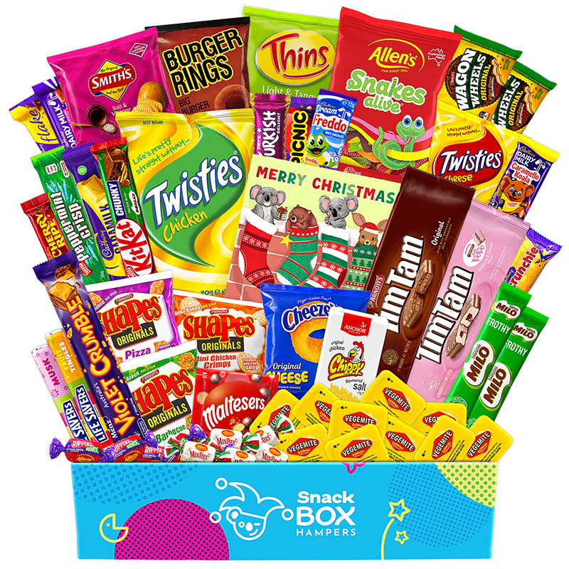 christmas-true-blue-australian-faves-snack-box-gift-hamper-large christmas true blue australian faves snack box gift hamper large