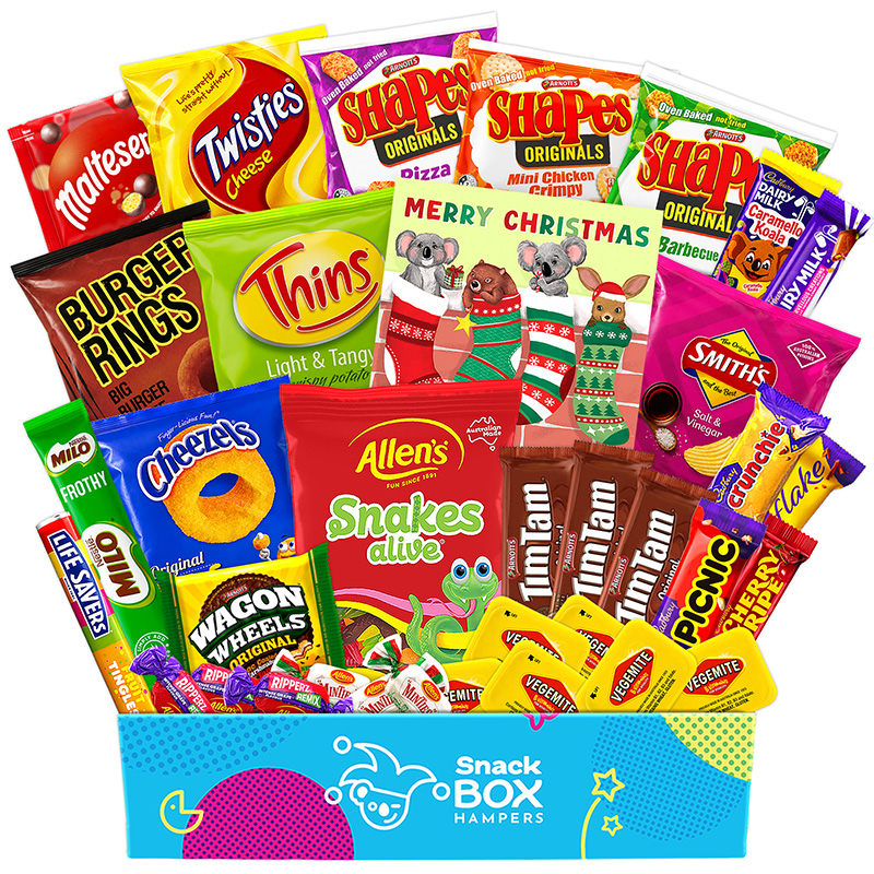 christmas-true-blue-australian-faves-snack-box-gift-hamper-medium christmas true blue australian faves snack box gift hamper medium