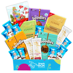 Christmas Vegan Chocolate Gift Box Hamper – Large