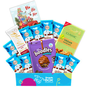 Christmas Vegan Chocolate Gift Box Hamper – Medium