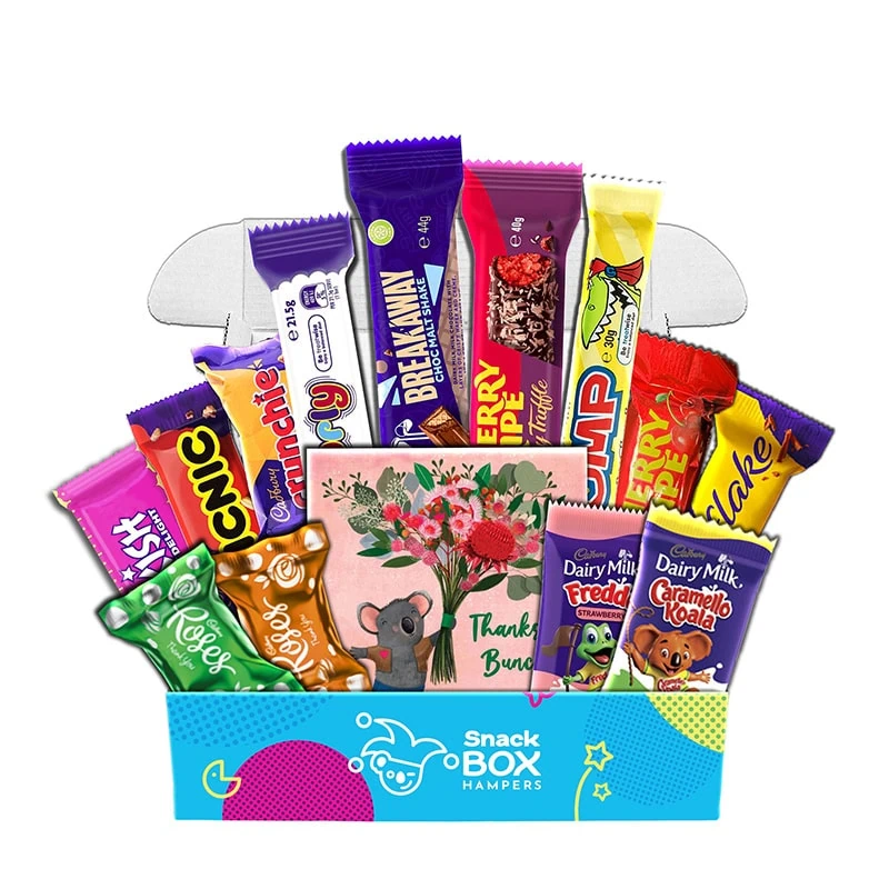 Thank You Cadbury Faves Chocolate Box Gift Hamper – Fun Size