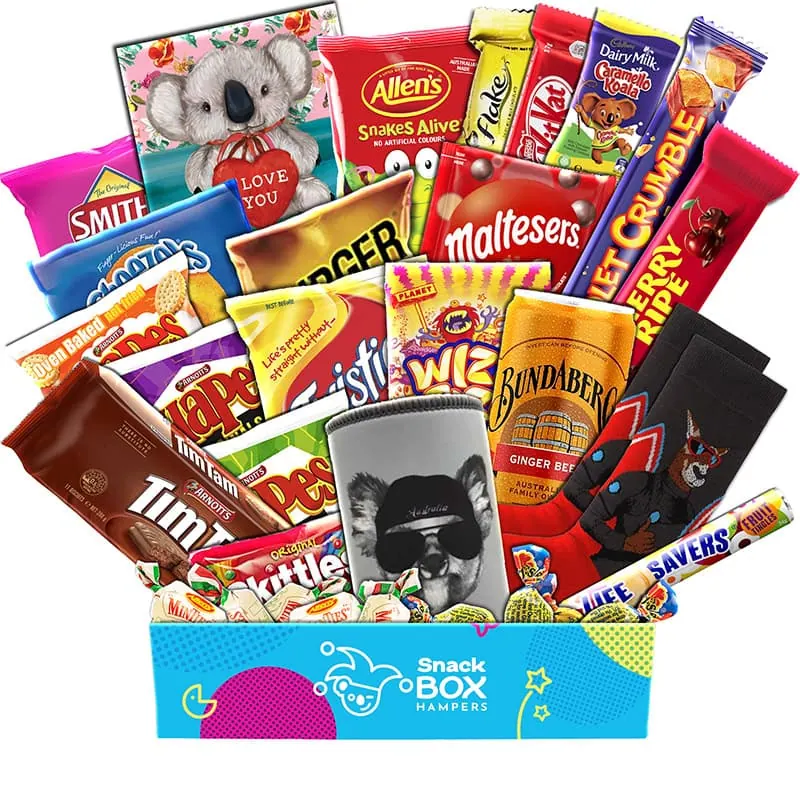 Valentine's Day Elite Treat Mix Snack Box Gift Hamper for Him – Large