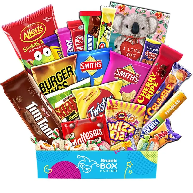 Valentine's Day Thrill Mix Snack Box Gift Hamper – Medium