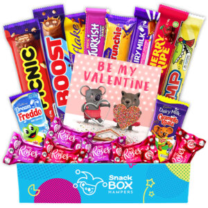 valentines day cadbury faves chocolate box gift hamper fun size