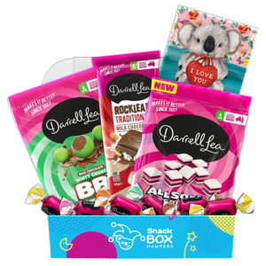 Valentine's Day Darrell Lea Faves Chocolate Box Gift Hamper - Small