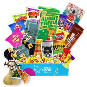 Valentine's Day Snack Swag Aussie Faves Care Package Snack Box – Large