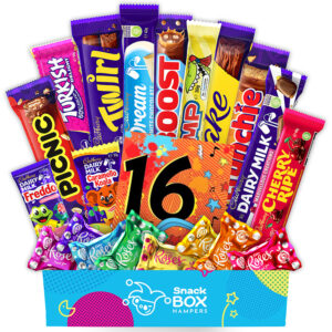16th Birthday Cadbury Faves Chocolate Box Gift Hamper Medium