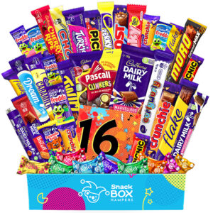 16th birthday cadbury faves chocolate box gift hamper large