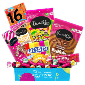 16th Birthday Darrell Lea Faves Chocolate Box Gift Hamper – Large