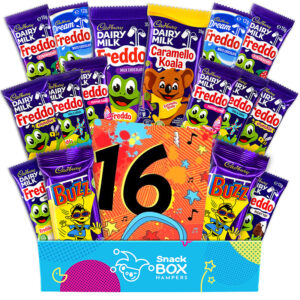 16th birthday freddo and friends gift box hamper