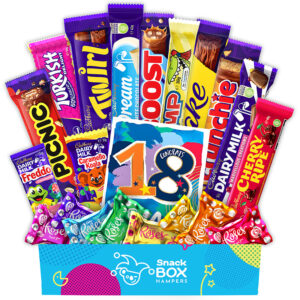 18th Birthday Cadbury Faves Chocolate Box Gift Hamper Medium
