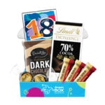 18th Birthday Dark Chocolate Gift Box Hamper - Fun Size