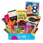 18th Birthday Assorted Dark Chocolate Gift Box Hamper - Medium
