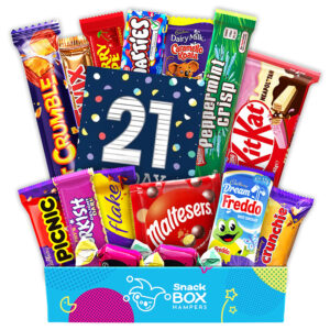 21st Birthday Chocolate Box Gift Hamper – Fun Size