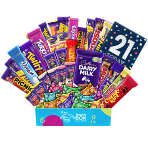 21st Birthday Cadbury Chocolate Gift Hamper – Large