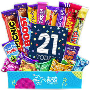 21st birthday cadbury faves chocolate box gift hamper fun size