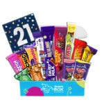 21st Birthday Cadbury Faves Chocolate Box Gift Hamper – Fun Size