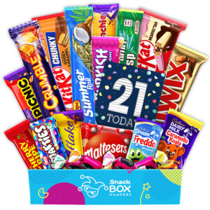 21st Birthday Chocolate Box Gift Hamper – Medium