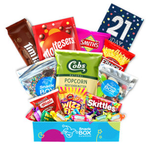 21st Birthday Movie Night Snack Box Hamper – Medium