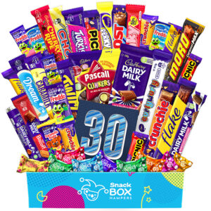 30th birthday cadbury faves chocolate box gift hamper large
