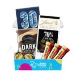 30th Birthday Dark Chocolate Gift Box Hamper - Fun Size